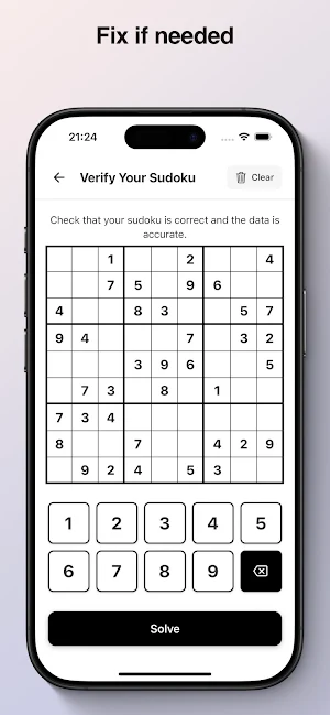 Sudoku Solver With Photo Screenshot 2