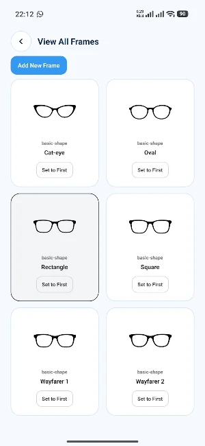 Try On Frame Glasses Screenshot 3