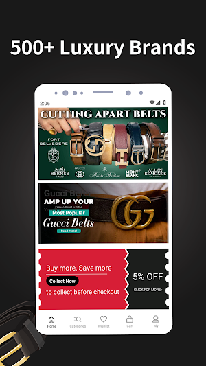 Belt Crush - Buy Luxury Belts Screenshot 2