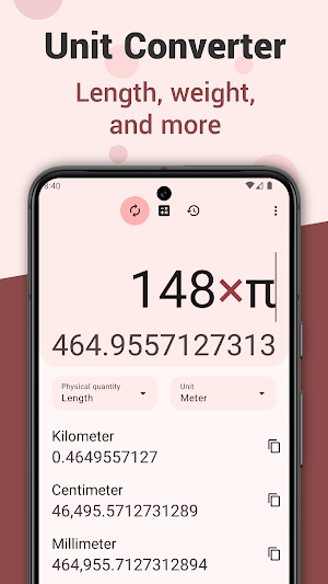 Calculator You: Math & Units Screenshot 3