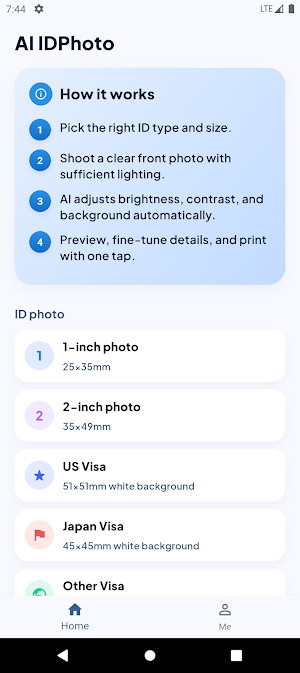 AI IDPhoto Screenshot 0