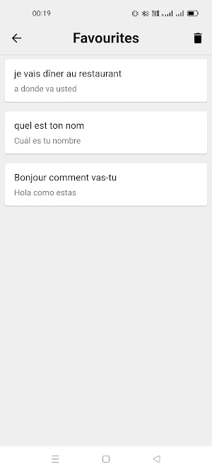 French To Spanish Translator Screenshot 3