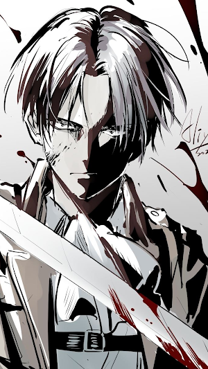 Levi Ackerman Wallpaper HD 4K Screenshot 3