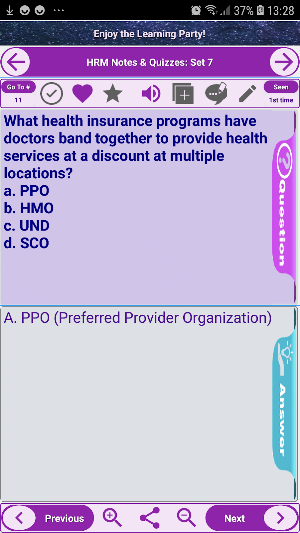 human Resources management: Exam Prep Notes & Quiz Screenshot 0