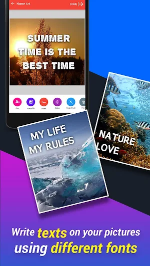 Write Text On Photo - Name On Picture Screenshot 1