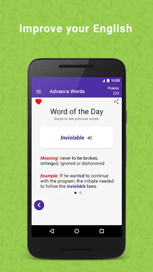 Word of the day - Quiz Games Screenshot 0