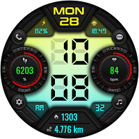 DIGI RAGONAD CTS21 Watch face