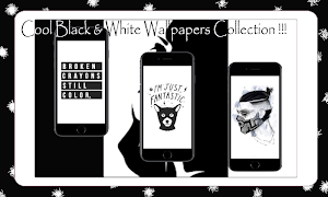 Black and White Wallpaper - 300 Design Screenshot 0