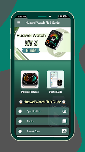 Huawei Watch Fit 3 Guide Screenshot 0