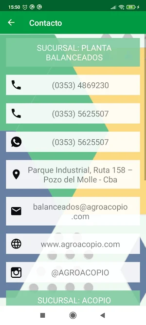 Agro Acopio Screenshot 0