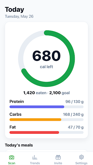 CalCam AI: Calorie Counter Screenshot 0