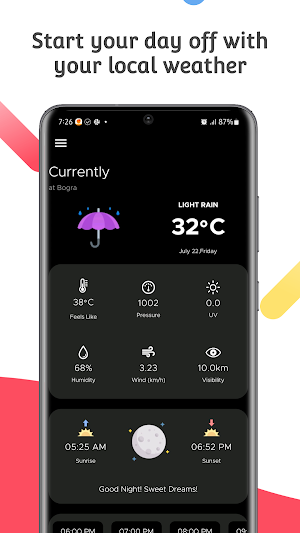 Open Sky Weather Screenshot 2