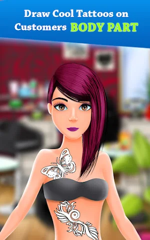 Tattoo simulator : Saloon Art Screenshot 0