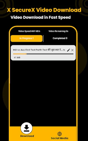 X SecureX Video Download Screenshot 2