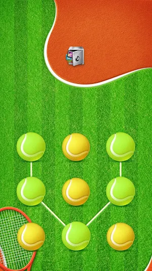 AppLock Theme Tennis Screenshot 0