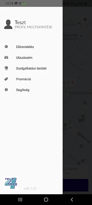 Szeged Tele 4 Taxi Screenshot 3