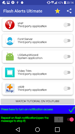 Flash Alerts Ultimate Screenshot 2