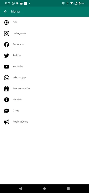 Rádios Na Host Screenshot 2