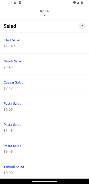 Taza Grill Screenshot 2