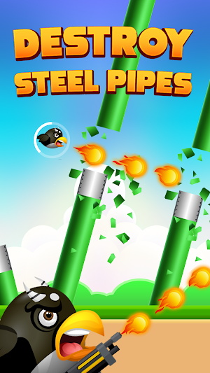 Floppy Flying Bird Shooter Screenshot 2