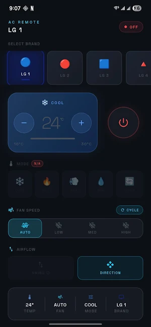 LG AC Remote Screenshot 0