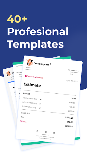 Estimate Maker Flex Screenshot 1