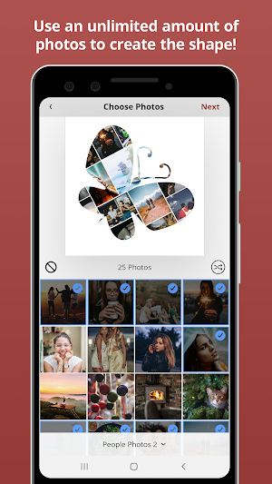 PicShape — A Shape Collage Maker Screenshot 2