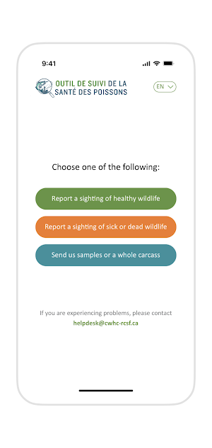 Fish Health Tracker Screenshot 1
