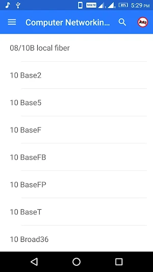 Computer Networking Dictionary Screenshot 1