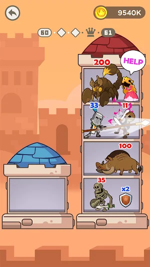 Stick Knight：Mighty Tower Wars Screenshot 3