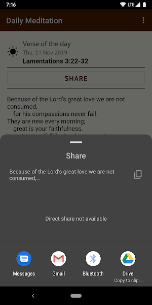 Daily Meditation - Biblica.com Screenshot 2