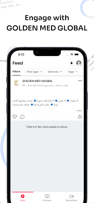 Golden Med Global Screenshot 1