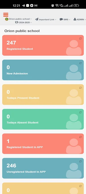 ORION PUBLIC SCHOOL ADMIN APP Screenshot 2