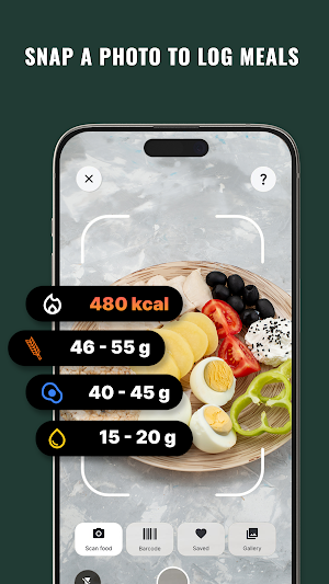 MealScan: Food Calorie Tracker Screenshot 1