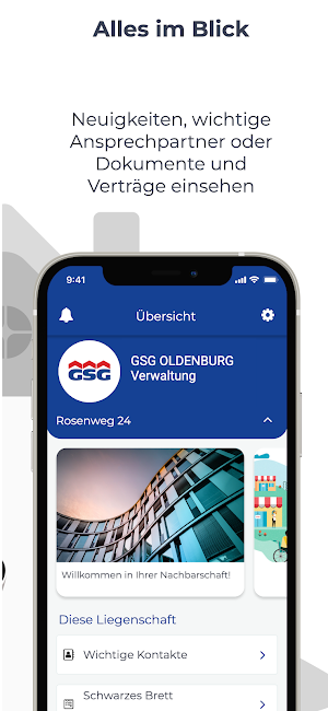 GSG OLDENBURG Verwaltung Screenshot 3