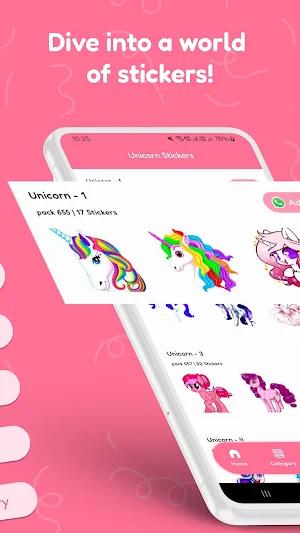 Unicorn Stickers Screenshot 1
