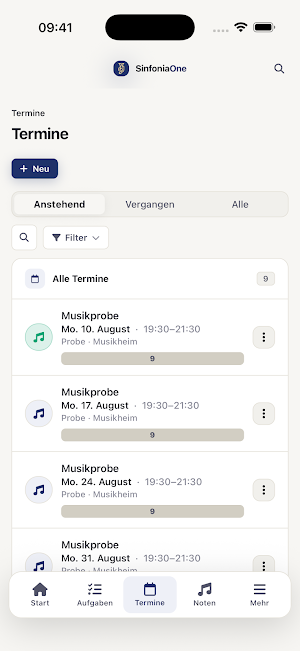 SinfoniaOne Screenshot 3