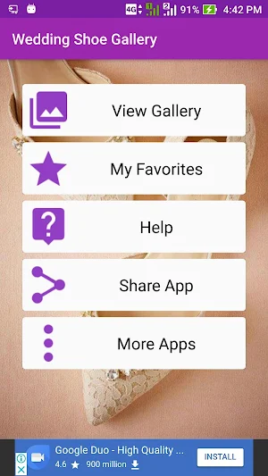 Wedding Shoe Gallery Screenshot 0