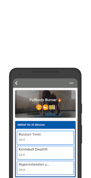 Fitness Express Training Screenshot 0