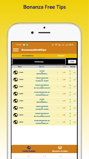 Bonanza Betting Tips & Jackpot Screenshot 1