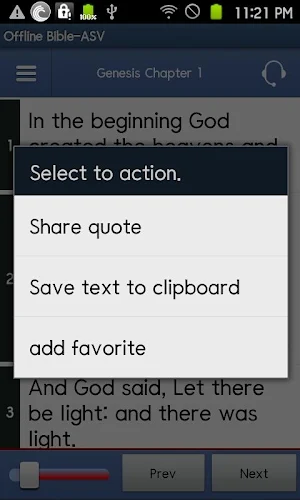 American Standard Bible screenshot 2