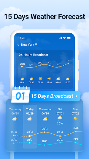 Now Weather Forecast Screenshot 1