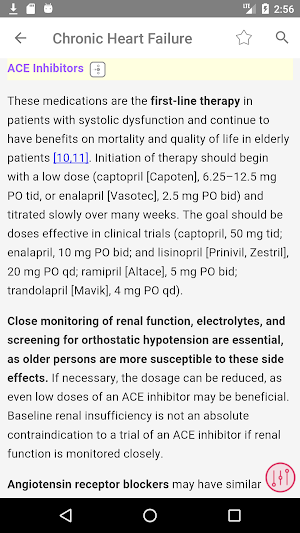 Washington Manual Geriatrics Subspecialty Consult Screenshot 2