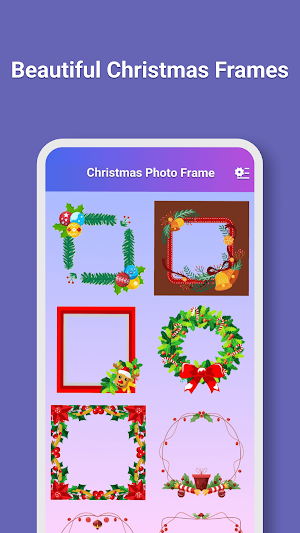 Christmas Photo Frame Edit Screenshot 0