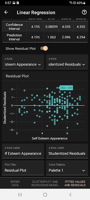 Art of Stat: Regression Screenshot 1