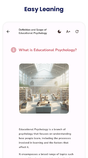 Educational Psychology Screenshot 2