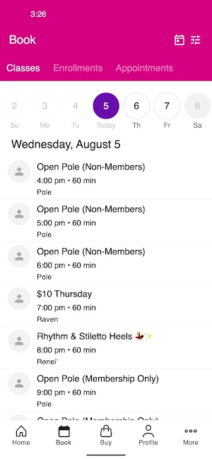 Poles & Polish: Pole Fitness Screenshot 1