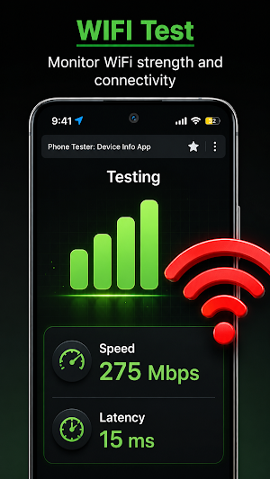 Phone Tester - Device info Screenshot 2