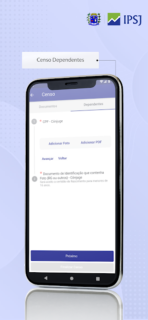 Censo IPSJ Screenshot 3