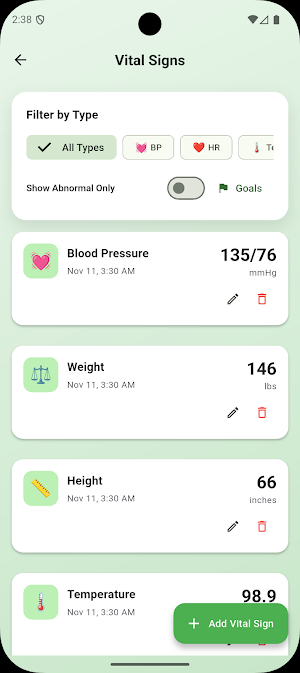 Patient Advocate Screenshot 1